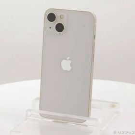 ソフマップ 〔中古品〕 iPhone13 128GB スターライト MLND3J／A SIMフリー【251】