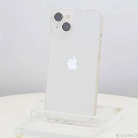 ソフマップ 〔中古品〕 iPhone13 128GB スターライト MLND3J／A SIMフリー【198】
