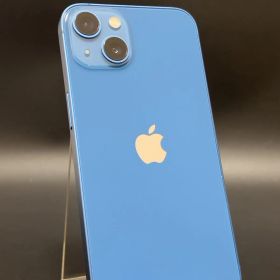 【中古品】iPhone13 128GB ブルー MLNG3J/A SIMフリー 2202
