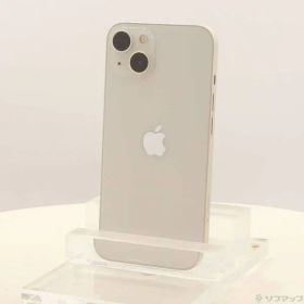 ソフマップ 〔中古品〕 iPhone13 256GB スターライト MLNJ3J／A SIMフリー【348】