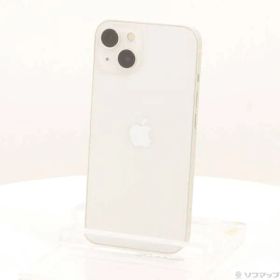 ソフマップ 〔中古品〕 iPhone13 256GB スターライト MLNJ3J／A SIMフリー【305】