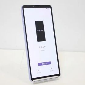 スマートフォン 本体 Xperia 10 V SOG11 SONY au SIMフリー 残債なし 128GB パープル