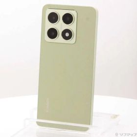 ソフマップ 〔中古品〕 Xiaomi 14T 256GB レモングリーン XIG07 au SIMフリー【198】