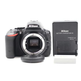 ■シャッター数9249枚！良品■ Nikon D5500 ブラック デジタル一眼レフカメラ ボディ ニコン