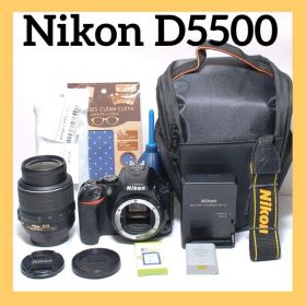 ✨一眼レフデビューに✨Nikon D5500✨シングルレンズ✨高画質✨豪華セット