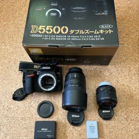Nikon D5500 ダブルズームキット ブラック