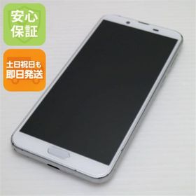シャープ(SHARP)のSH-M08 AQUOS sense2 ホワイトシルバー M111(スマートフォン本体)