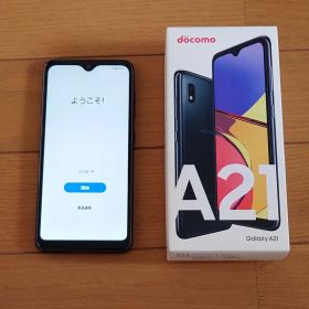 Galaxy A21 スマホ本体★docomo SC-42A スマートフォン 黒