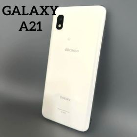 スマートフォン 本体 docomo GALAXY A21 白 ホワイト
