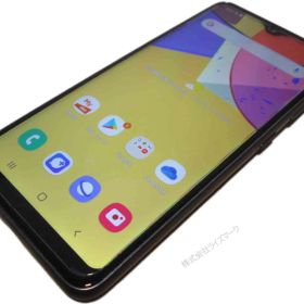 スマホ【Galaxy A21 シンプル SCV49】 ブラック 【送料無料】 au サムスン Android 11 動作保証 [95828]