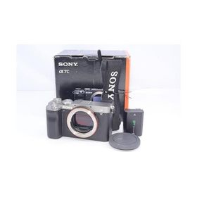SONY(ソニー) フルサイズ ミラーレス一眼カメラ α7C ボディ(レンズなし) シルバー ILCE-7C S