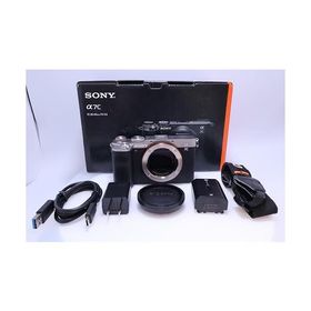 SONY(ソニー) フルサイズ ミラーレス一眼カメラ α7C ボディ(レンズなし) シルバー ILCE-7C S