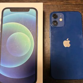 iPhone12mini ブルー本体 SIMフリー 【iFace付】本日限定値下