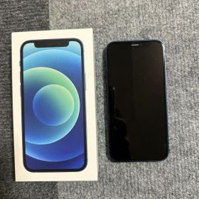 暇*ー様 Apple iPhone 12 mini青色 本体 箱付き