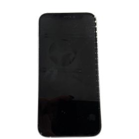 ■iPhone 12 mini 64GB ホワイト SIMロックあり UQモバイル バッテリー76% 画面割れ2399065,2,399,065