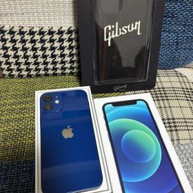【香港版】Apple iPhone 12 mini ブルー Gibsonケース