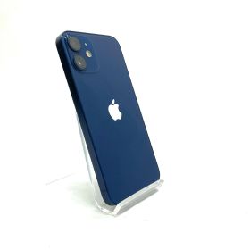 【全額返金保証】【最速発送】 iPhone 12 mini 128GB ブルー Softbank SIMフリー 白ロム 美品 動作確認済 81%
