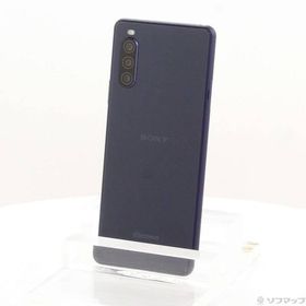 〔中古〕SONY(ソニー) Xperia 10 II 64GB ブルー SO-41A docomoロック解除SIMフリー〔349-ud〕