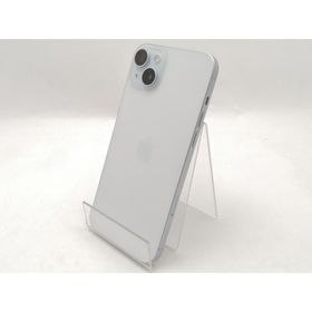 【中古】Apple 国内版 【SIMフリー】 iPhone 15 Plus 128GB ブルー MU0D3J/A【ECセンター】保証期間１ヶ月【ランクB】