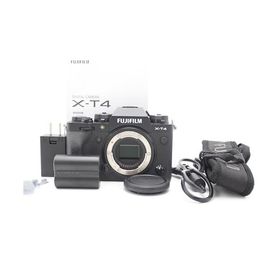 富士フイルム(FUJIFILM) ミラーレス一眼カメラ X-T4ボディ ブラック X-T4-B