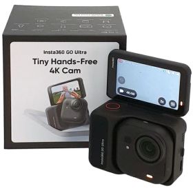 【Insta360】インスタ360『Insta360 GO Ultra 標準キット / ミッドナイトブラック』2025年8月発売 アクションカメラ 1週間保証【中古】