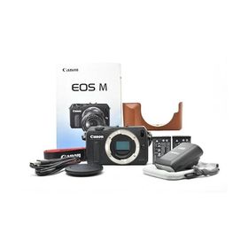 Canon ミラーレス一眼カメラ EOS M ボディ ブラック EOSMBK-BODY