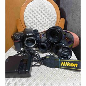 ニコン(Nikon)の【豪華6点】Nikon D7500 超望遠＆単焦点レンズセット 動作確認済(デジタル一眼)