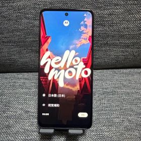 超美品 moto g64y 5G SIMフリー スペースブラック