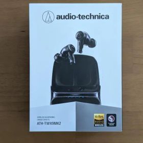 【新品未使用】オーディオテクニカ ATH-TWX9MK2黒 ワイヤレスイヤホン