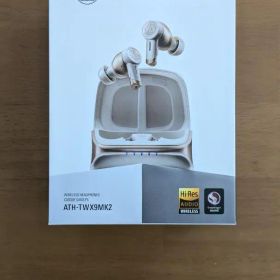【新品未使用】オーディオテクニカ ATH-TWX9MK2白 ワイヤレスイヤホン