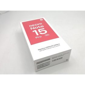 【未使用】Xiaomi 国内版 【SIMフリー】 Redmi Note 15 Pro 5G チタングレー 8GB 256GB【川崎駅前】保証期間３ヶ月