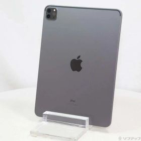 【中古】Apple(アップル) iPad Pro 11インチ 第2世代 128GB スペースグレイ MY232J／A Wi-Fi 【262-ud】