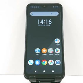 arrows We FCG01 au ブラック 送料無料 本体 c17143 【中古】