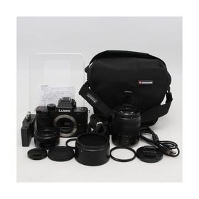 パナソニック(Panasonic) 小型・軽量ミラーレス一眼カメラ ルミックス ダブルズームレンズキット ブラック DC-G100DW-K