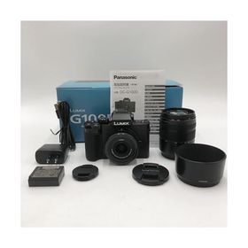 パナソニック(Panasonic) 小型・軽量ミラーレス一眼カメラ ルミックス ダブルズームレンズキット ブラック DC-G100DW-K