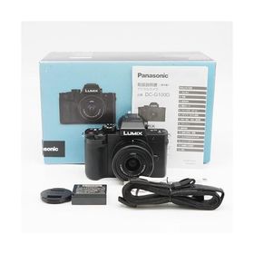 パナソニック(Panasonic) 小型・軽量ミラーレス一眼カメラ ルミックス ダブルズームレンズキット ブラック DC-G100DW-K
