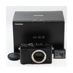 富士フイルム(FUJIFILM) ミラーレス一眼カメラ X-E3ブラック X-E3-B