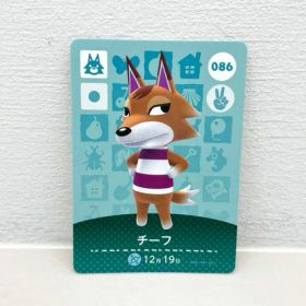 どうぶつの森 amiiboカード チーフ【中古】【007】065