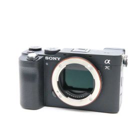 【中古】 《良品》 SONY α7C ボディ ILCE-7C ブラック 【接眼ラバー部品交換/各部点検済】 [ デジタルカメラ ]