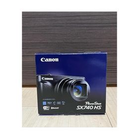 Canon コンパクトデジタルカメラ PowerShot SX740 HS シルバー 光学40倍ズーム/4K動画/Wi-Fi対応 PSSX740HSSL