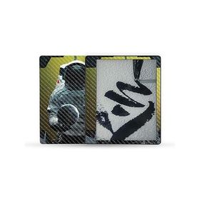 MightySkins Carbon Fiber Skin Compatible with Kindle Scribe (2022) Full Wrap - World in Your Hand | Textured Carbon Fiber Finish | Easy to_並行輸入