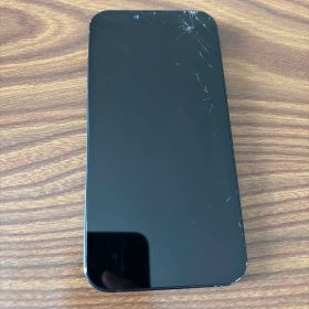 iPhone13 128GB ブラック SIMフリー 画面割れ FaceID不可