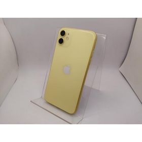 【中古】Apple docomo 【SIMロック解除済み】 iPhone 11 64GB イエロー MWLW2J/A【大須アメ横】保証期間１ヶ月【ランクC】