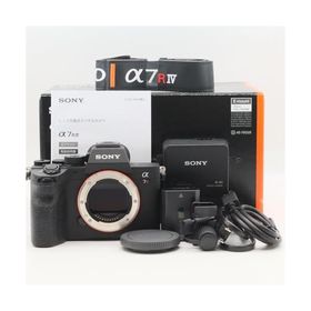 SONY(ソニー) フルサイズ ミラーレス一眼カメラ α7RIV ボディ(レンズなし) ブラック ILCE-7RM4A