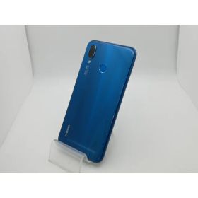 【中古】Huawei 国内版 【SIMフリー】 HUAWEI P20 lite クラインブルー 4GB 32GB ANE-LX2J【新橋烏森通り】保証期間1ヶ月【ランクC】