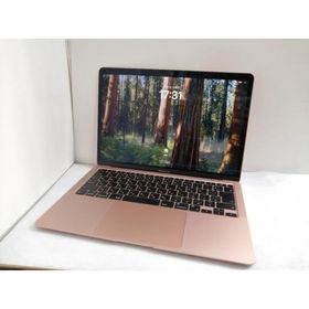 【中古】Apple MacBook Air 13インチ M1(CPU:8C/GPU:7C) 8GB/256GB ゴールド MGND3J/A (M1・2020)【三宮駅前】保証期間１ヶ月【ランクB】