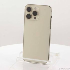 〔中古〕Apple(アップル) iPhone14 Pro Max 128GB ゴールド MQ983J／A SIMフリー〔262-ud〕