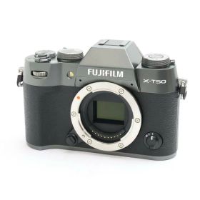 【中古】 《美品》 FUJIFILM X-T50 ボディ チャコールシルバー [ デジタルカメラ ]