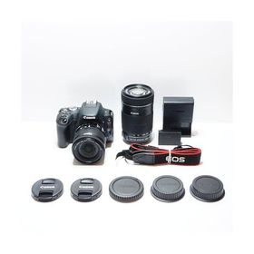 Canon デジタル一眼レフカメラ EOS Kiss X9 ブラック ダブルズームキット EF-S18-55mm/EF-S55-250mm付属 EOSKISSX9BK-WKIT