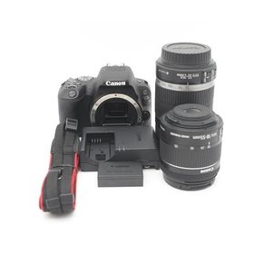 Canon デジタル一眼レフカメラ EOS Kiss X9 ブラック ダブルズームキット EF-S18-55mm/EF-S55-250mm付属 EOSKISSX9BK-WKIT